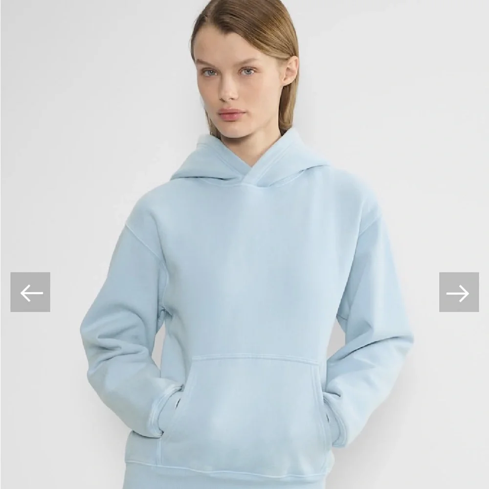 Aritzia Sky Blue Hoodie - Picture 2 of 9